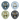 Biberon BIBS Colour Pacifier - 4 copë